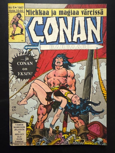 CONAN No 6 - 1987 - PAHOLAISRAVUT