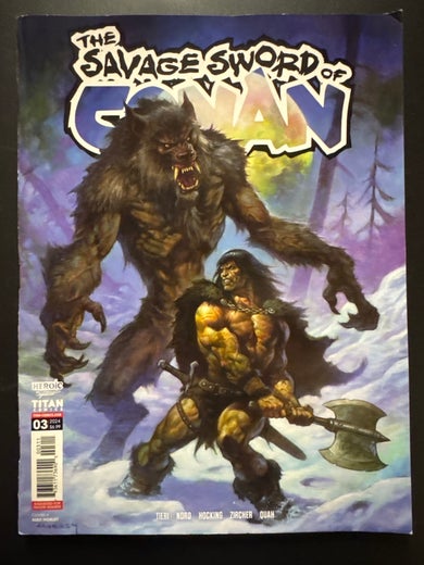 THE SAVAGE SWORD OF CONAN #3 August 2024