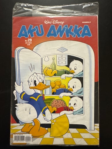 AKU ANKKA N:o 29 - 2022 ja KLASSIKKO N:o 323 pussissa