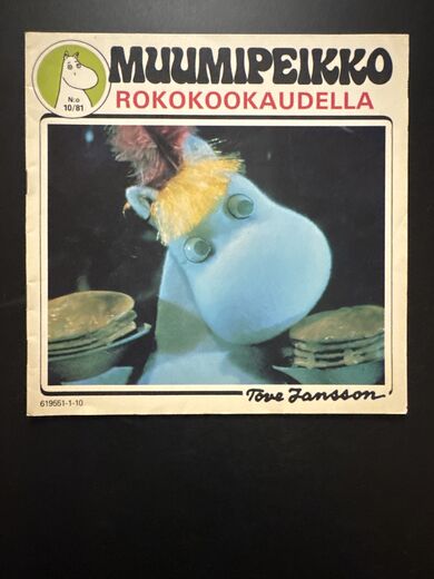 MUUMIPEIKKO N:o 10 - 1981 - NIISKUNEITI ROKOKOOKAUDELLA