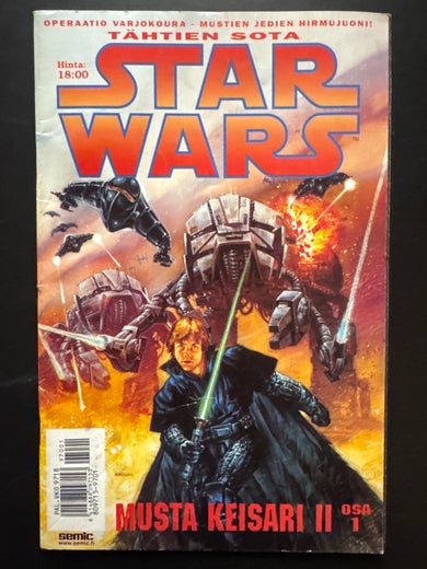 STAR WARS No 1 - 1997 - MUSTA KEISARI II osa 1