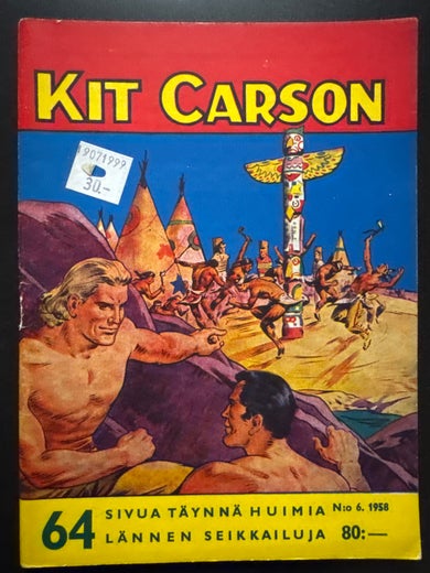 KIT CARSON N:o 6 - 1958