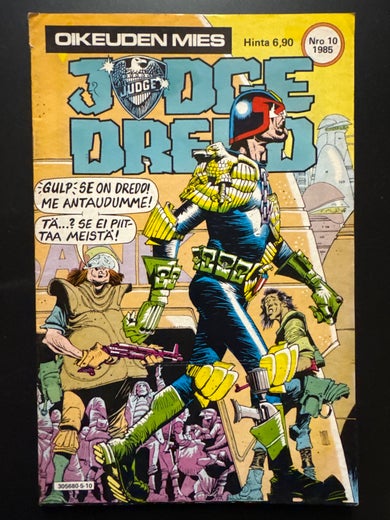 JUDGE DREDD Nro 10 - 1985 - VARO LUNAPOLIS - D ON PALANNUT!