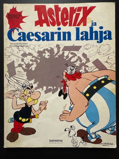 Asterix SEIKKAILEE 21 - Asterix ja Caesarin lahja