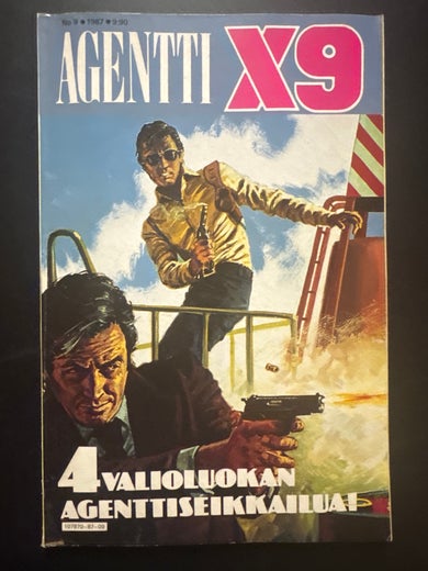 AGENTTI X9 No 9 - 1987