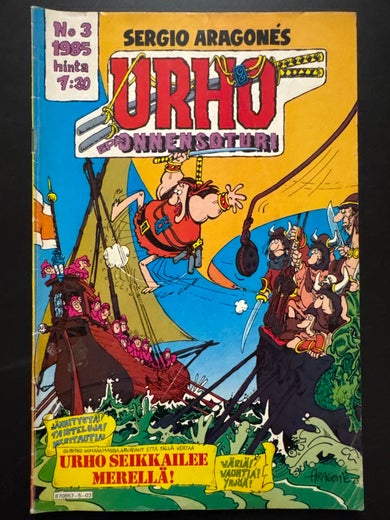 URHO EP&Auml;ONNENSOTURI No 3 - 1985