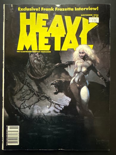 HEAVY METAL NOVEMBER 1990
