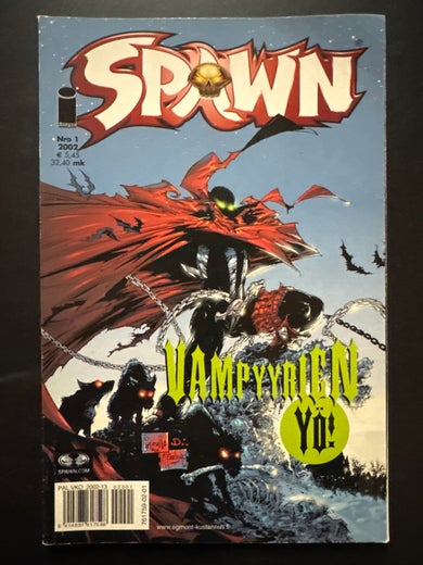 SPAWN Nro 1 - 2002 - VAMPYYRIEN Y&Ouml;!