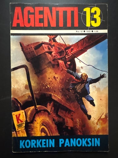 AGENTTI 13 N:o 12 - 1972