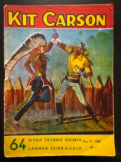 KIT CARSON N:o 12 - 1960