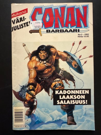 CONAN No 2 - 1993 - KADONNEEN LAAKSON SALAISUUS!