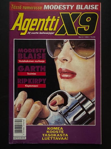 AGENTTI X9 No 5 - 1993