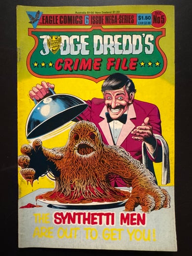 JUDGE DREDD&acute;S CRIME FILE Vol. 1 No. 5