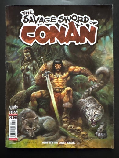 THE SAVAGE SWORD OF CONAN #7 March 2025