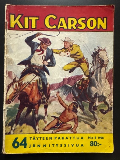 KIT CARSON N:o 8 - 1958