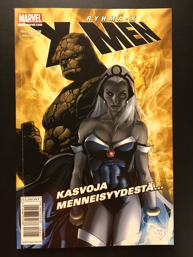 X-MEN Nro 5 - 2008 - KASVOJA MENNEISYYDEST&Auml;...