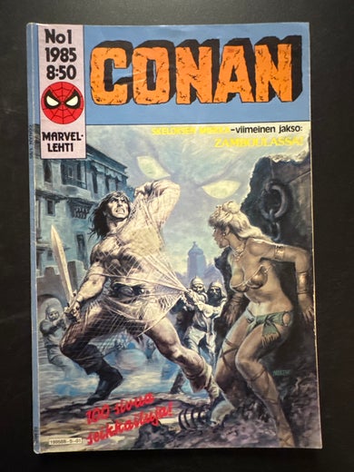 CONAN No 1 - 1985 - SKELOKSEN MIEKKA -viimeinen jakso: ZAMBOULASSA!