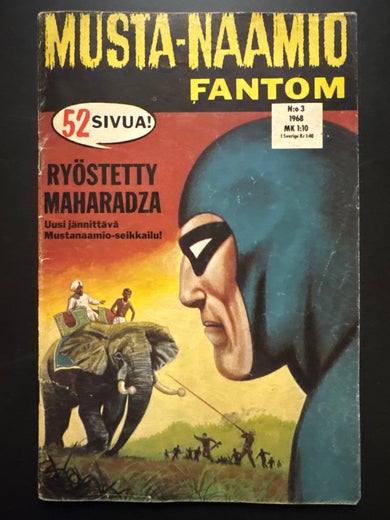 MUSTA-NAAMIO N:o 3 - 1968 - RY&Ouml;STETTY MAHARADZA