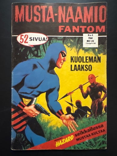 MUSTA-NAAMIO N:o 4 - 1968 - KUOLEMAN LAAKSO